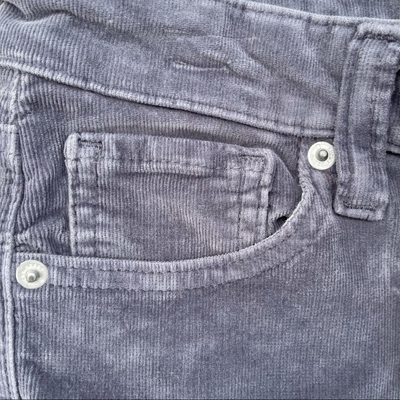 Lucky Brand Gray Ava Mid Rise Skinny Cords 2/26 - Picture 3 of 7